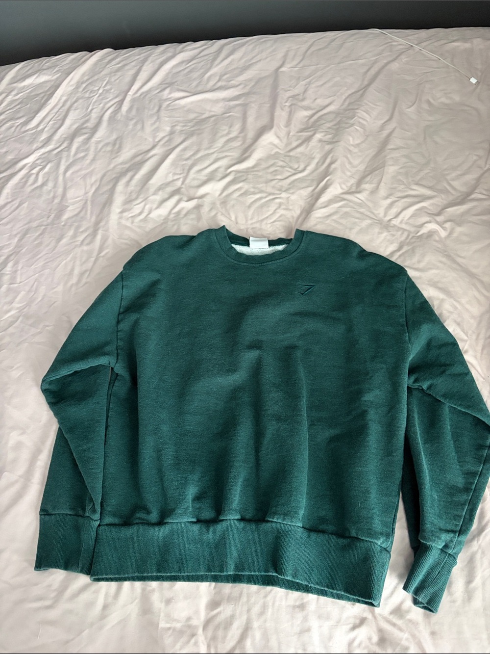Gymshark Men's Crewneck Sweater - Deep Green